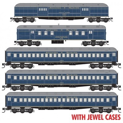 Micro Trains N 98302246 L&N Heavyweight Passenger 5-Pack