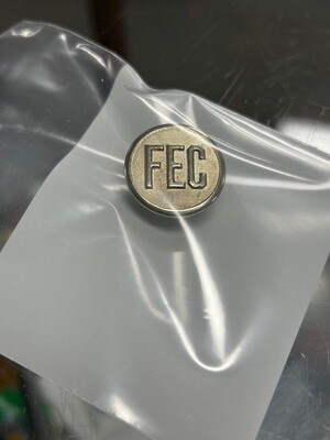 Used FEC Coat Button