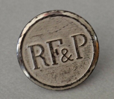 RF&amp;P RAILROAD COAT BUTTON
