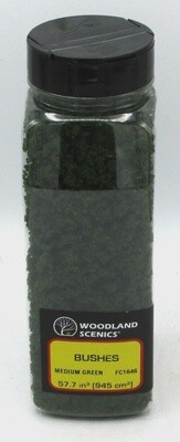 Woodland Scenics 1646 Medium Green Bushes