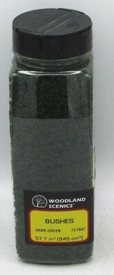 Woodland 1647 Dark Green Bushes