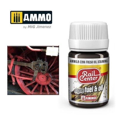 Ammo Rail Center Stain R-2206 Fresh Oil