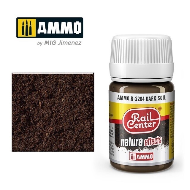 Ammo Rail Center Paint R-2204 Dark Soil