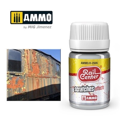 Ammo Rail Center Effects R-2505 Scratches