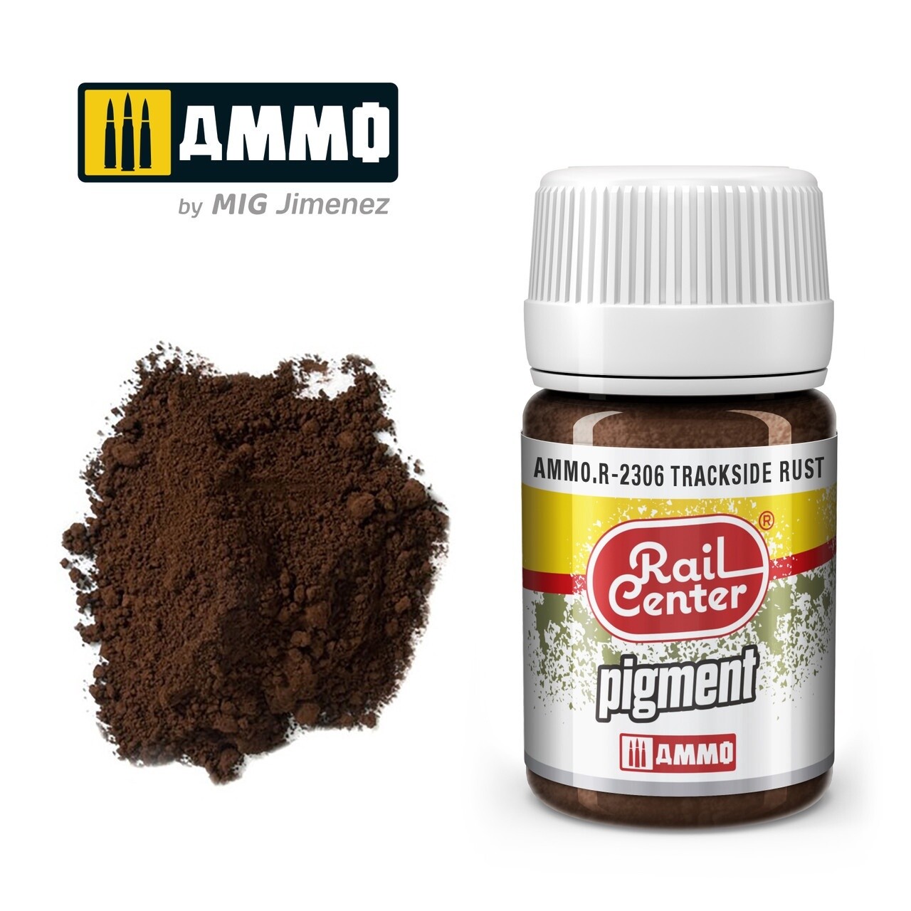 Ammo Rail Center R-2306 Trackside Rust