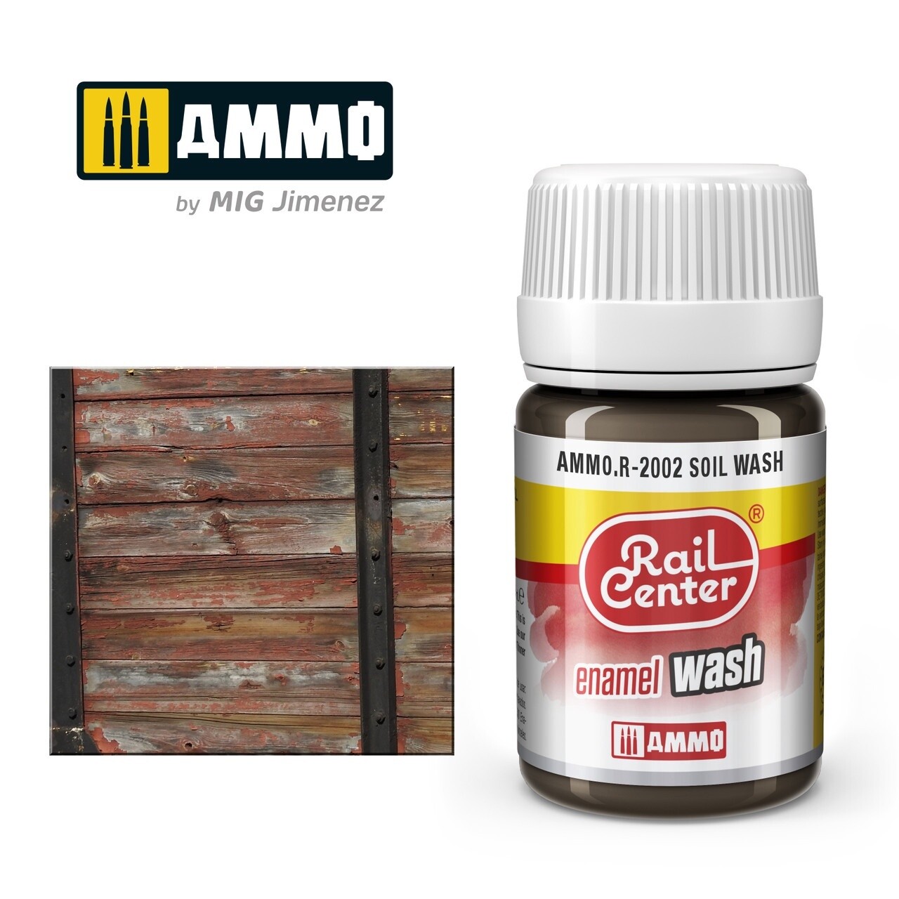 Ammo Rail Center R-2002 Soil Wash