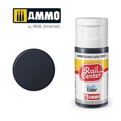 Ammo Rail Center Acrylic Color R-0005 Dark Grey