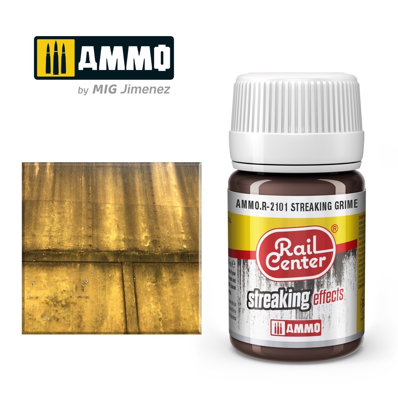 Ammo Rail Center R-2101 Streaking Grime
