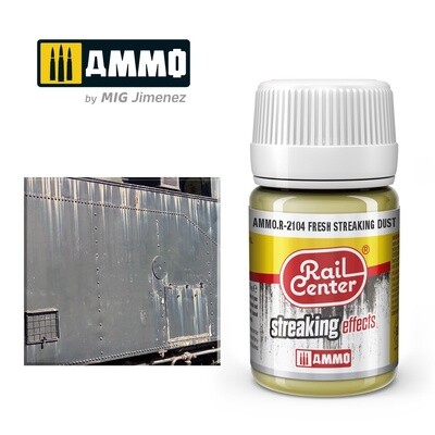 Ammo Rail Center Streaking Effects R-2104 Fresh Streaking Dust