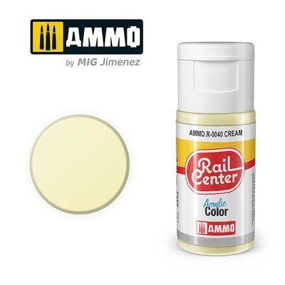 Ammo Rail Center Acrylic Color R-0040 Cream