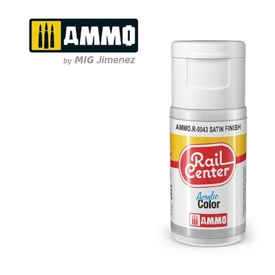 Ammo Rail Center Acrylic Color R-0043 Satin Finish