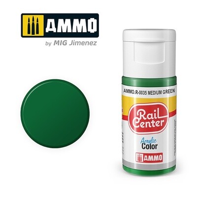 Ammo Rail Center Acrylic Color R-0035 Medium Green