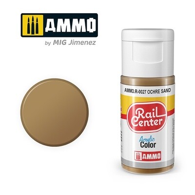 Ammo Rail Center Acrylic Color R-0027 Ochre Sand