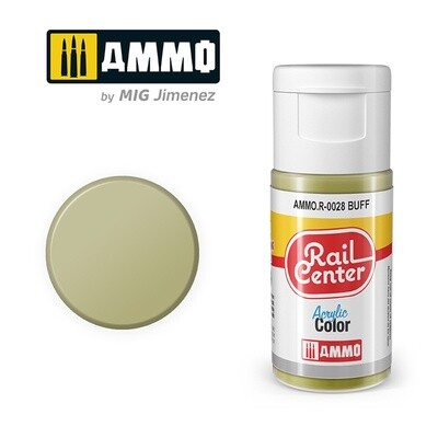 Ammo Rail Center Acrylic Color R-0028 Buff