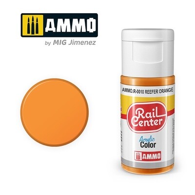Ammo Rail Center Acrylic Color R-0010 Reefer Orange