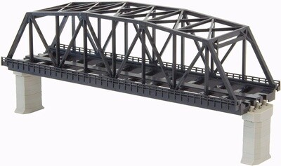 Rokuhan R094 Double Iron Bridge (Black) 220mm