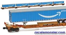 AZL 504280 Amazon Prime 53&#39; Trailers 2-Pack