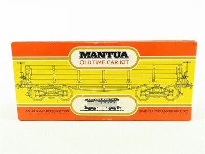 Mantua HO 805-49 Old Time Kit CPRR GA Cntrl 1860 Box Car