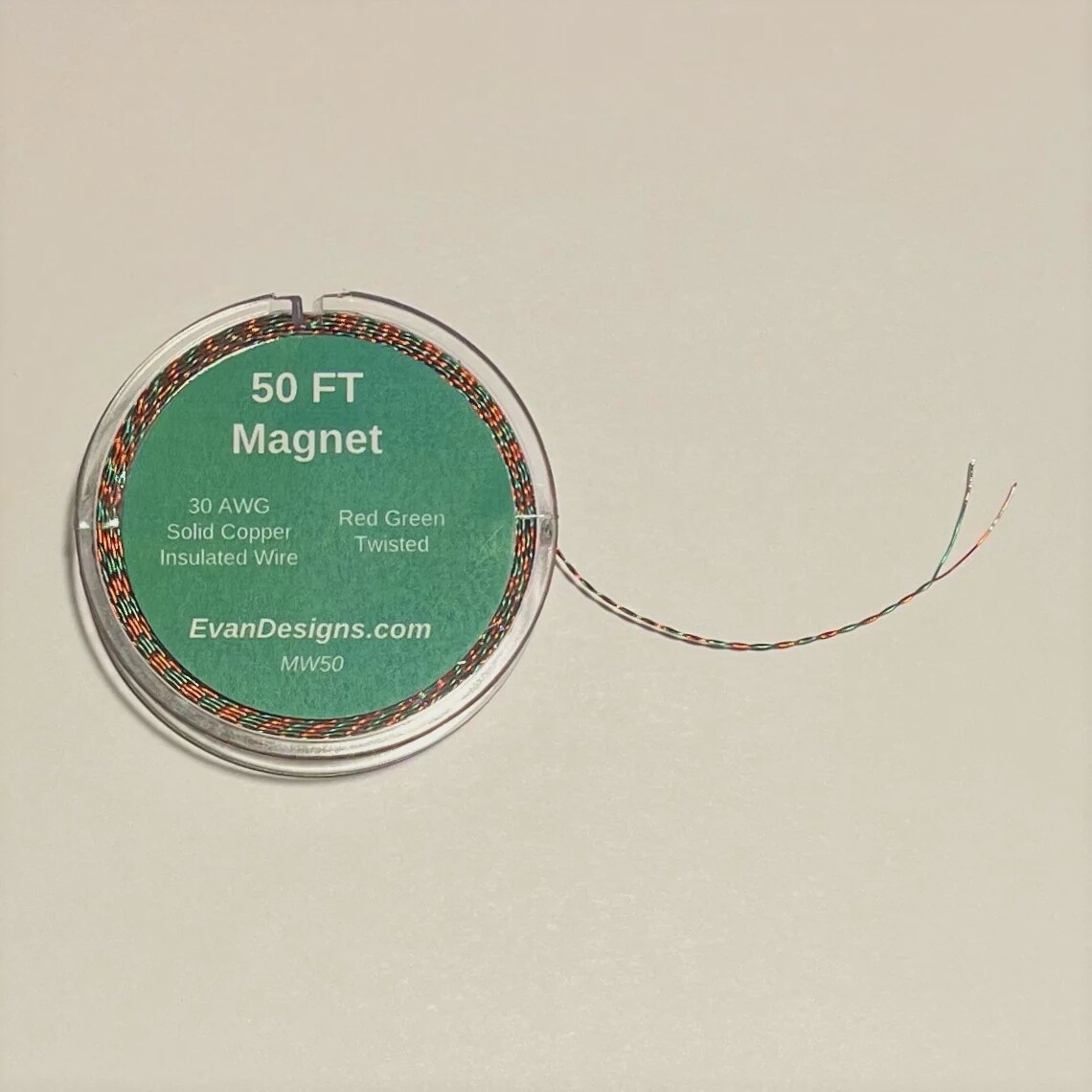 Evans 50&#39; ft Spooled Magnet Wire 30AWG