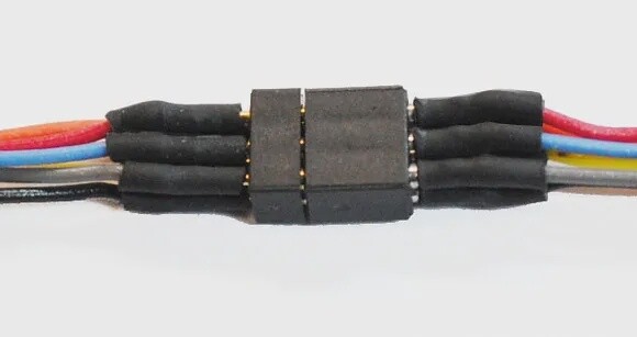 TCS 4-Pin #1491 Mini Connector (Colored Wires)