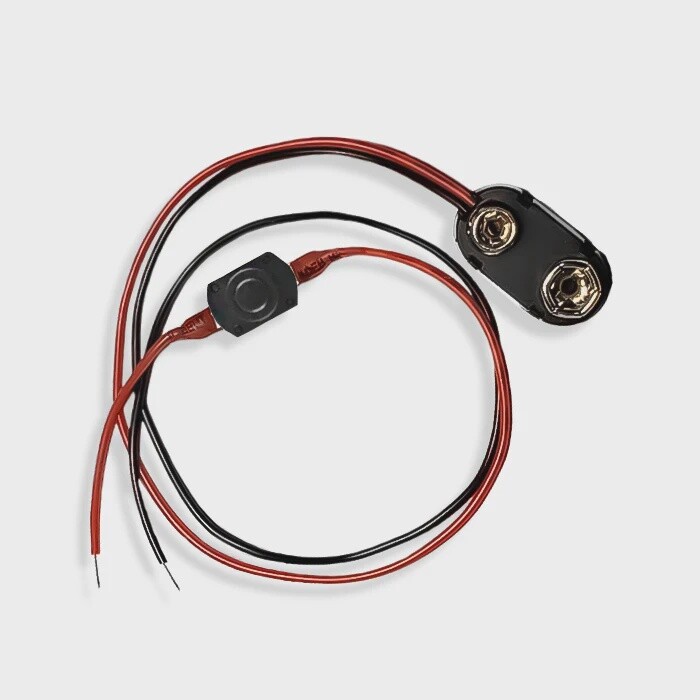 Evan Designs 9v Battery Strap w/Switch