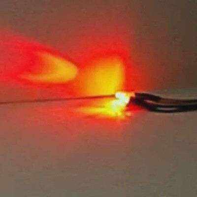 Evans Designs Fire Red UN3QS LED Lights Quick Burst Strobe Nano 7-19v