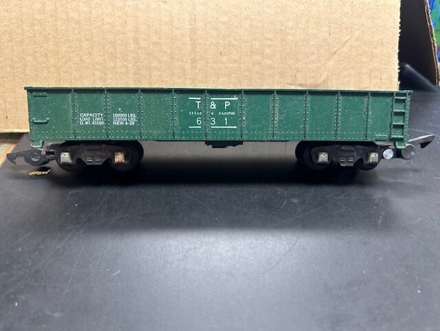 Used American Flyer Gondola T&amp;P #631