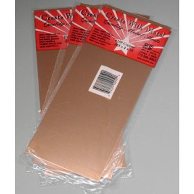 K&amp;S 259 Metal 0.025 in. Thick Solid Copper Sheet
