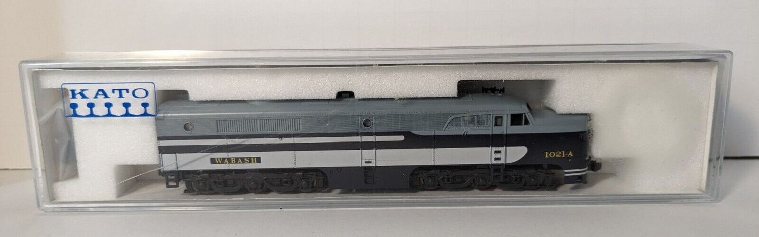 Used N Kato 106-4109 Wabash PA-1 Diesel Locomotive #1053 (DCC)