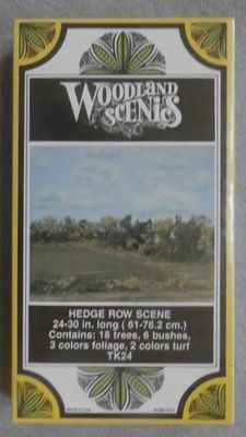 Woodland Scenics Hedge Row Scene #TK24