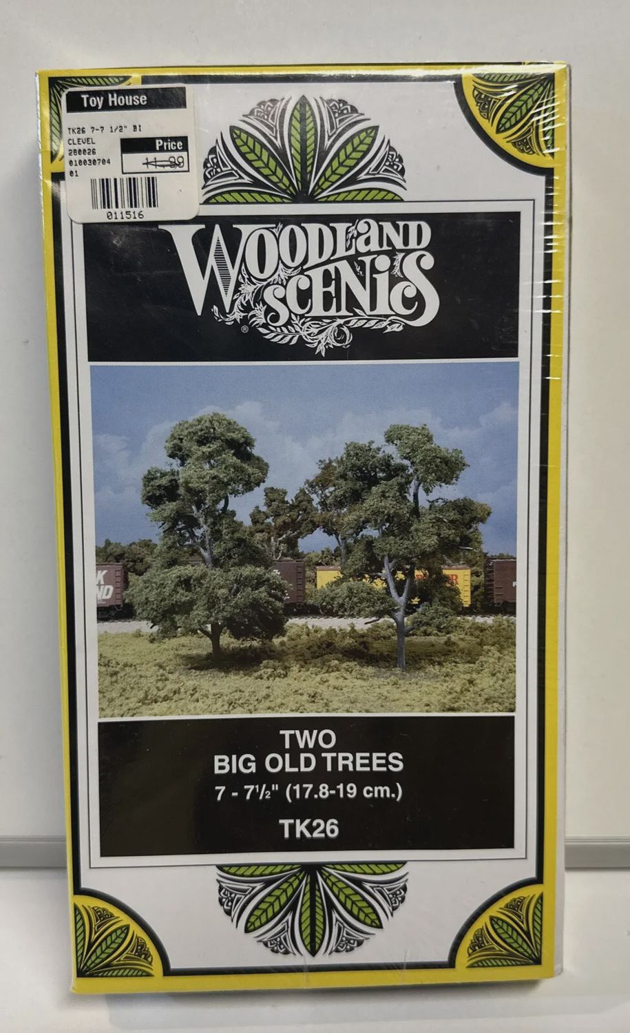 Woodland Scenics HO Scale Two Big Old Trees Kit #TK26 NEW