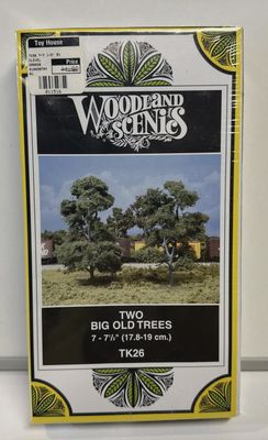 Woodland Scenics HO Scale Two Big Old Trees Kit #TK26
