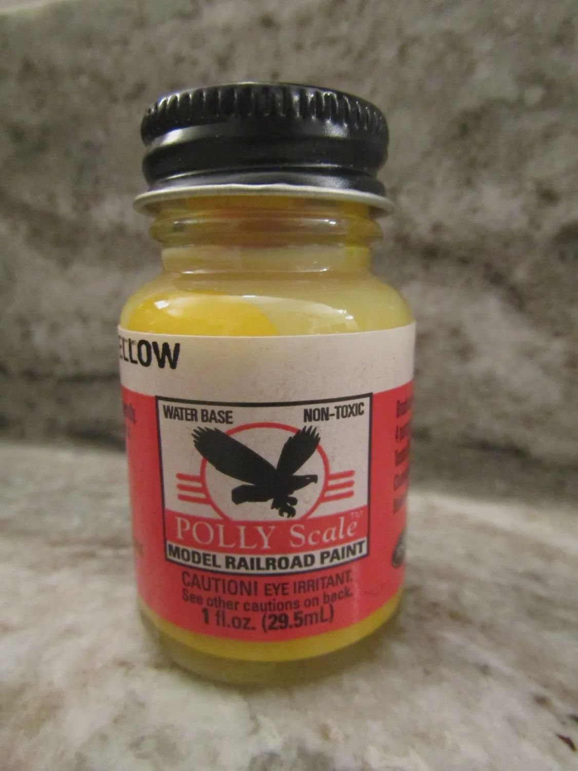 POLLY SCALE RAILROAD MODEL PAINT 1oz 1 oz - UP ARMOR YELLOW