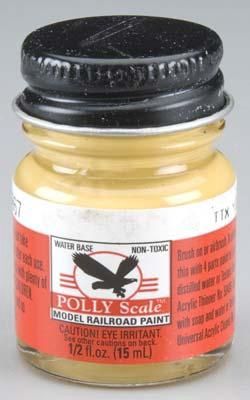 Polly Scale Trailer Train Company TTX Yellow 1/2 oz