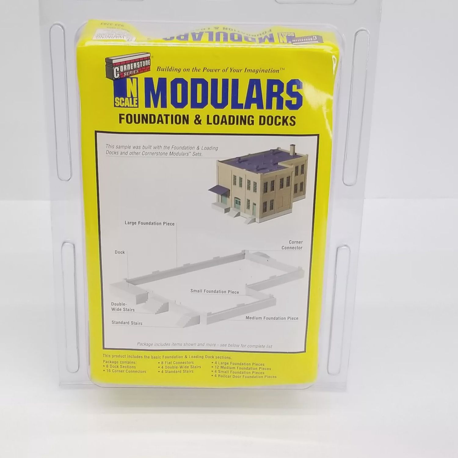 Walthers Cornerstone 933 3283 N Foundation &amp; Loading Docks Modular Kit