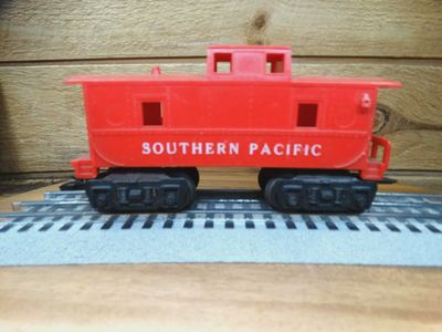 Used 0 Marx Southern Pacific Red Cupula Caboose