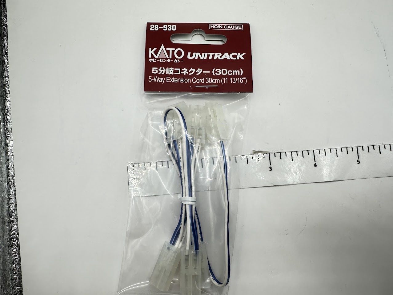 Kato N/HO 28-930 5-Way Extension Cord