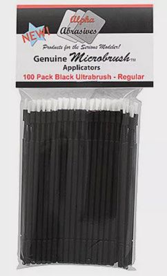 Flex-I-File MICRO BRUSHES Ultra 100pk Blk - #1350