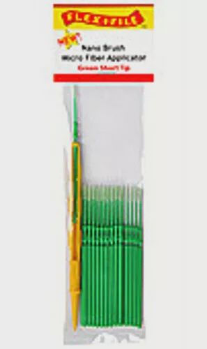 Flex-I-File Nano Brushes Green Short Tip - #N934001