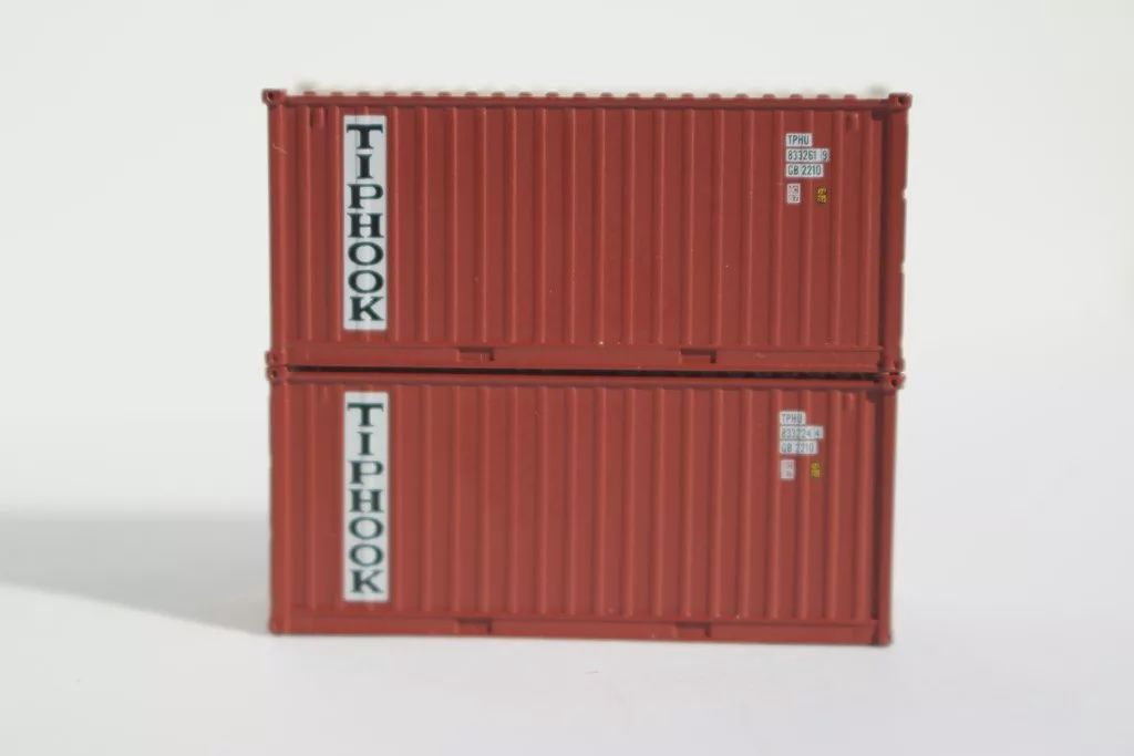 JTC N 205302 Tiphook 20&#39; Standard Height Corrugated-Side Container