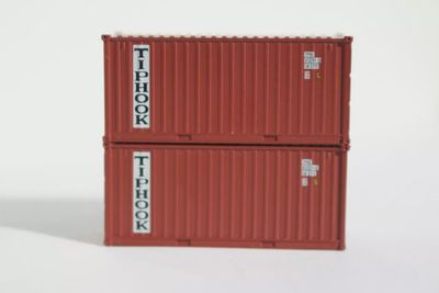 JTC N 205302 Tiphook 20&#39; Standard Height Corrugated-Side Container