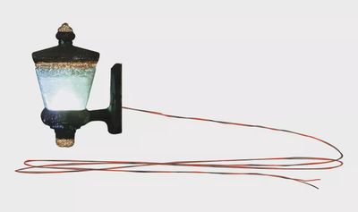 Woodland Scenics JP5659 N Wall-Mount Entry Light Just Plug Kit JP5659