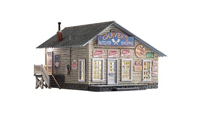 Woodland Scenics N BR4958 Carver&#39;s Butcher Shoppe