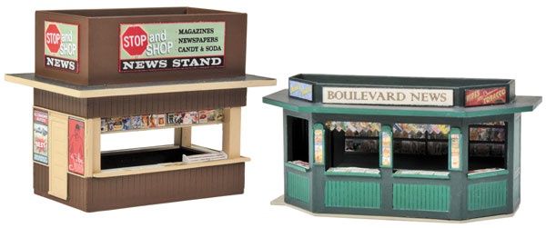Walthers HO 933-3773 Newsstands Kit