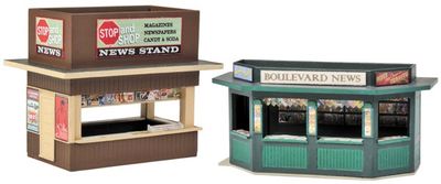 Walthers HO 933-3773 Newsstands Kit