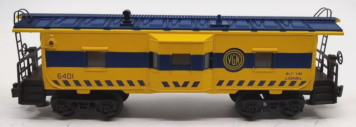 Used O Lionel 6-6401 Virginian Bay-Window Caboose #6401