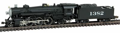 Model Power 874001 ATSF 4-6-2 Pacific w/Tender DCC W/Sound