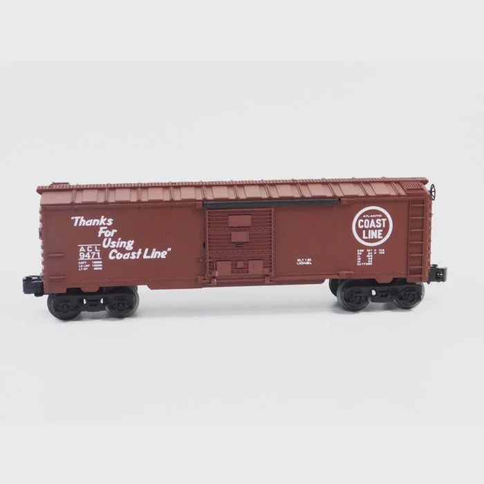 Used O Lionel 11482 ACL Boxcar 9471