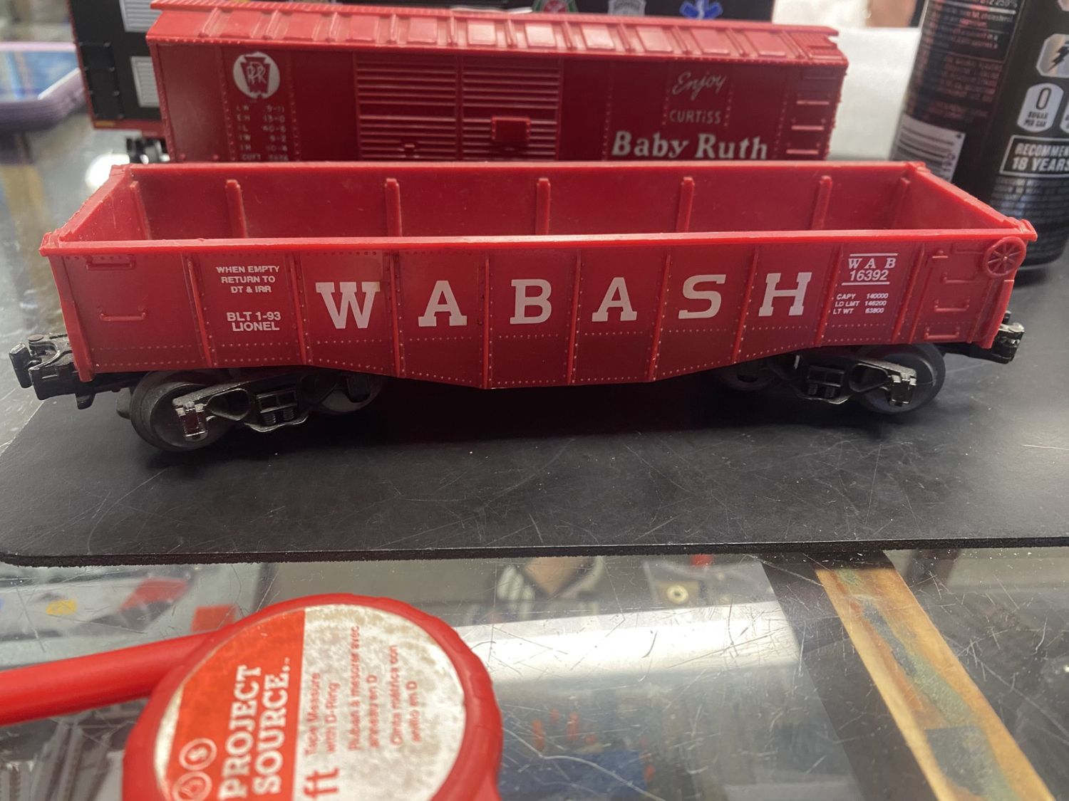 Used custom lionel wabash gondola