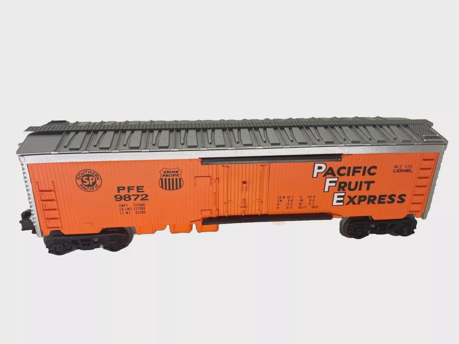 Used O Lionel 9872 SP Pacific Fruit Express Road #PFE9872